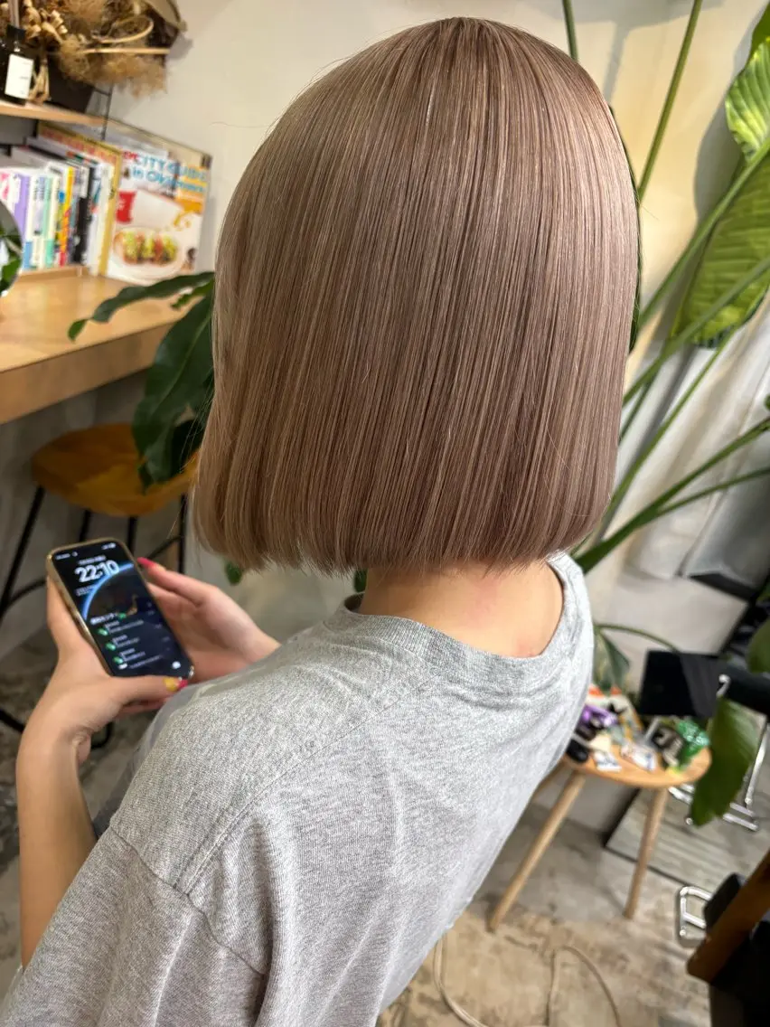 ショート カット トリートメント 福田 佳穂のヘアスタイル