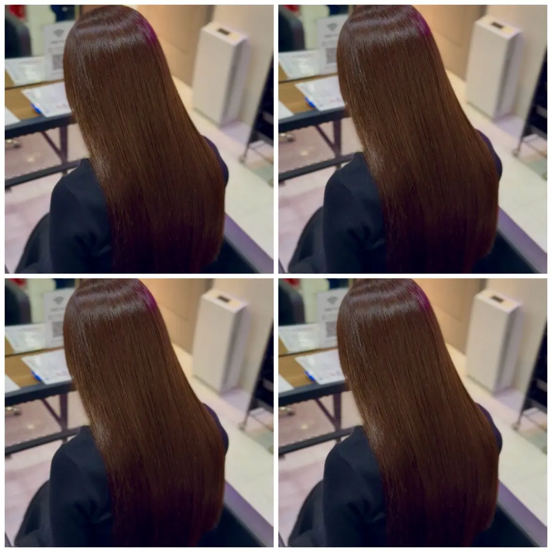 ロング カラー 髪質改善 艶髪矯正 エクステ かいり✂️のヘアスタイル
