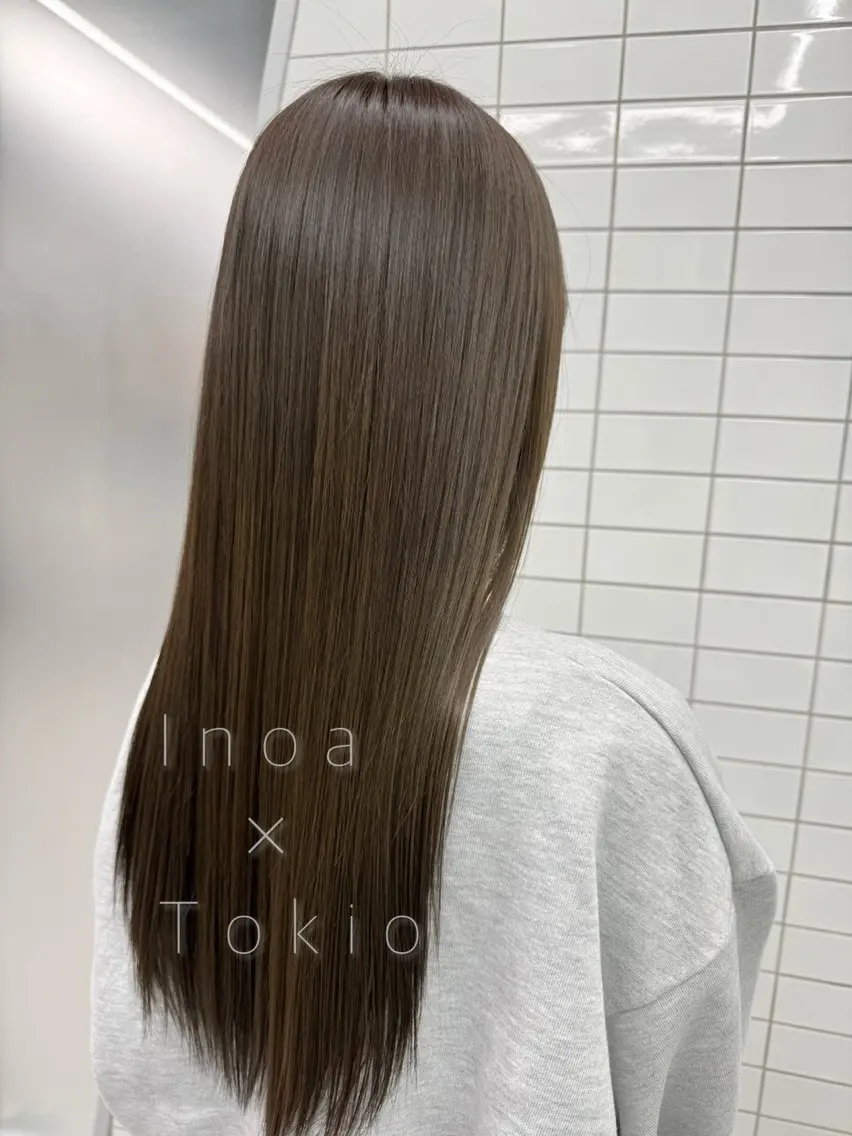 カラー mizuki 🌺🌴のヘアスタイル
