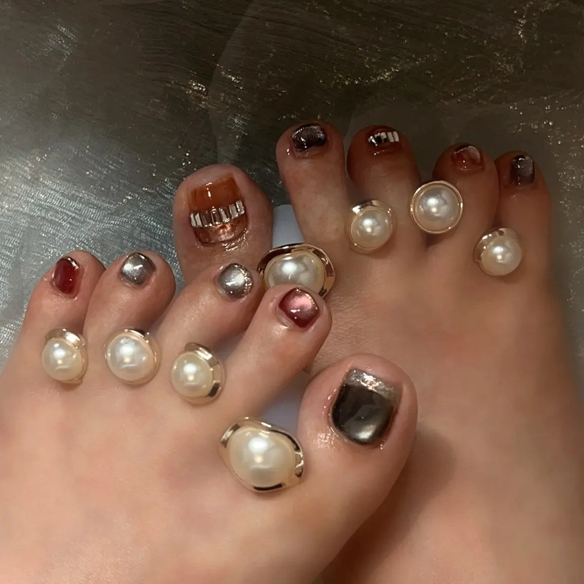ネイル フットネイル rii .eye/nailのネイルデザイン
