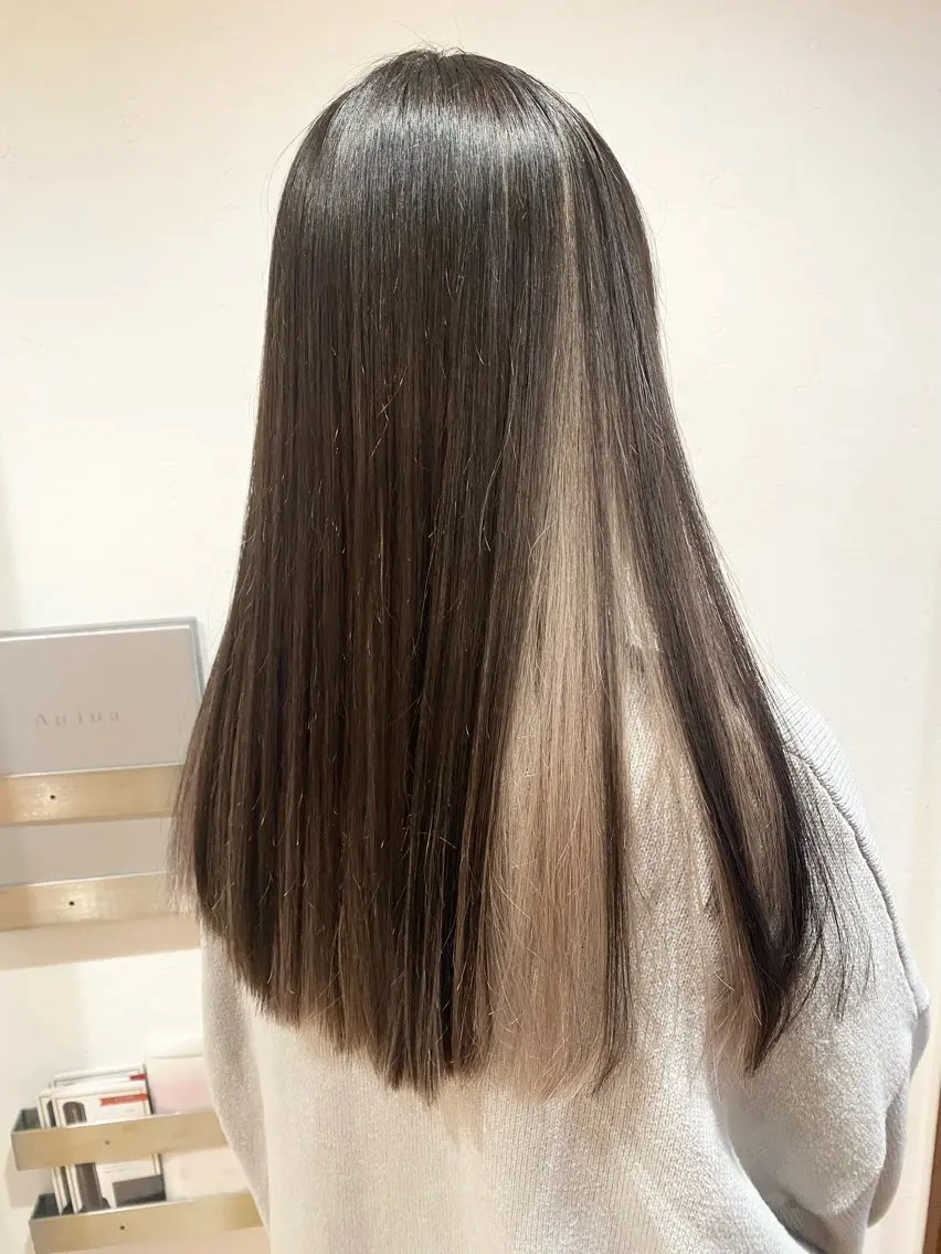 ロング カラー インナーカラー ヘアカラー トリートメント 萩原 凌✄﻿のヘアスタイル