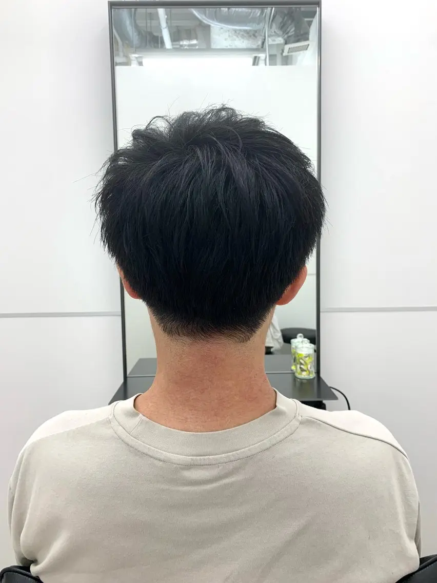 ショート メンズ カット ヘッドスパ 本格ヘッドスパ🌿 ×ヘア 佐藤のヘアスタイル