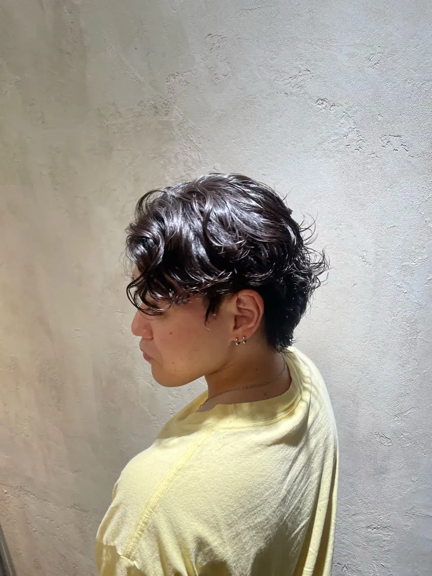 パーマ 渡部 仁のヘアスタイル
