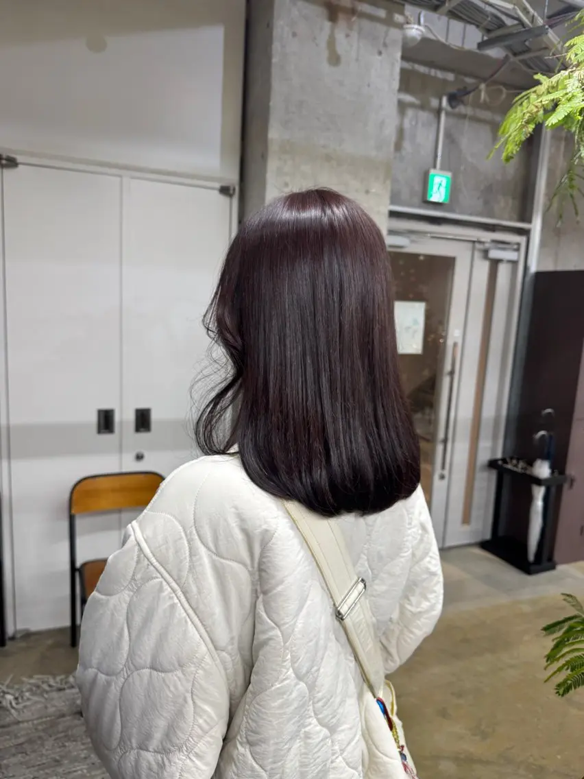 セミロング ヘアカラー 宮崎 わか菜/ショートのヘアスタイル