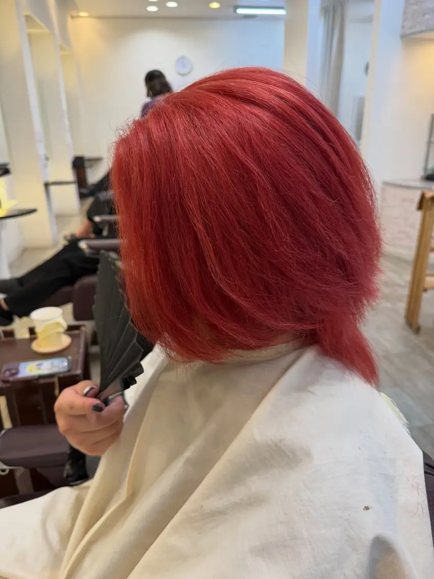 カラー メンズ 永井 天斗のヘアスタイル