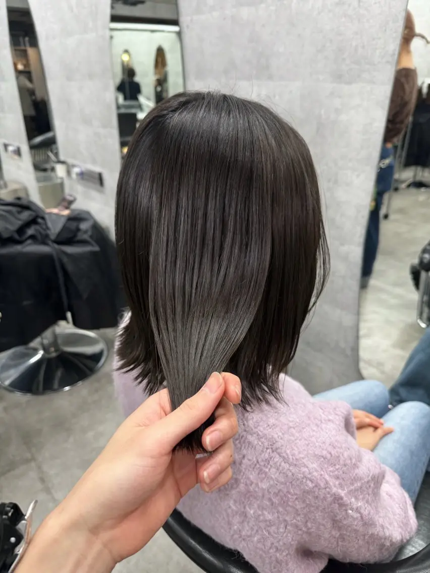 ショート カラー カット ヘアカラー トリートメント You/透明感カラー レイヤーカット/ボブのヘアスタイル