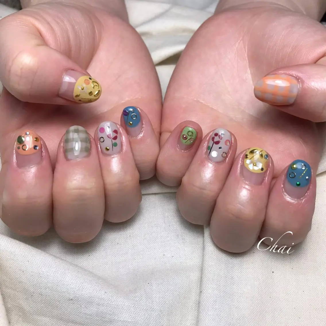 ネイル chai nail & eye📍鶴橋のネイルデザイン