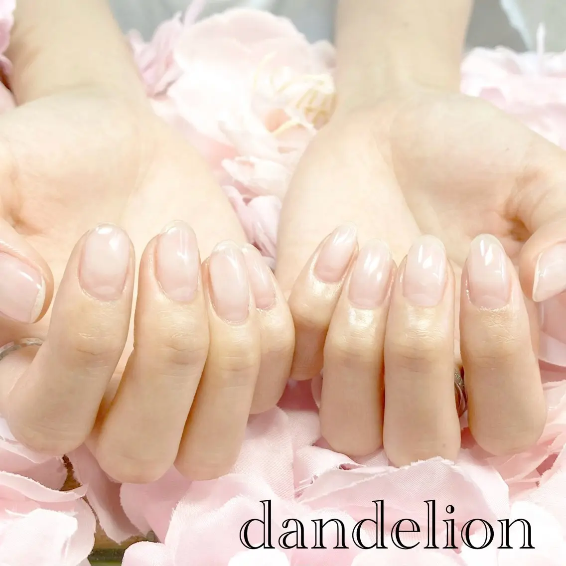 ネイル ハンドネイル ハンドケア dandelion ダンデライオンのネイルデザイン