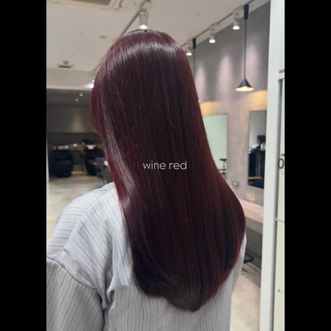 ロング カラー ヘアカラー カミヤ ミウのヘアスタイル