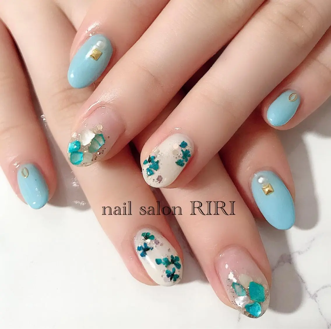 ネイル フラワーネイル RIRI リリのネイルデザイン