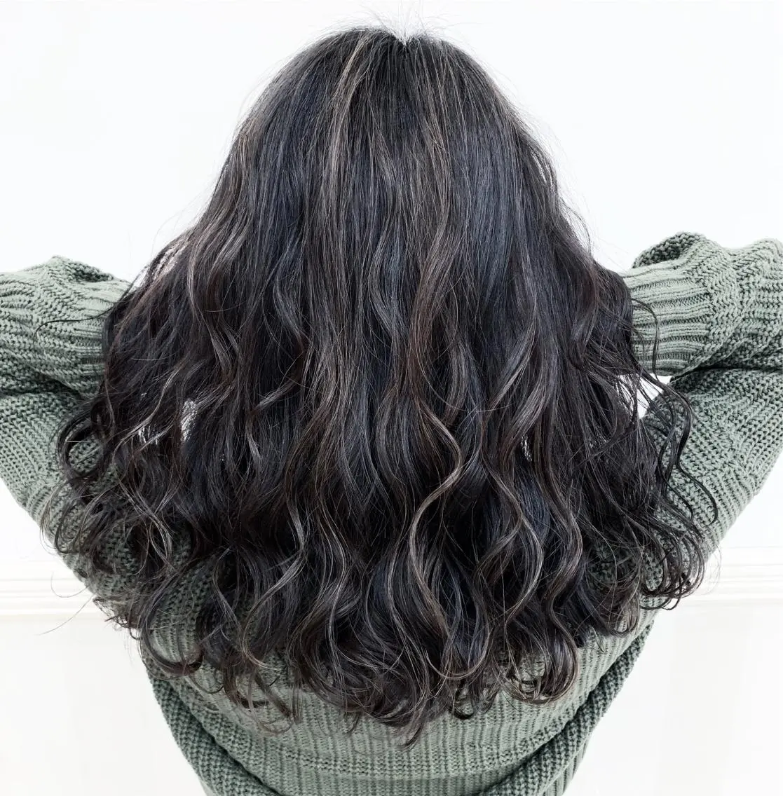ロング カラー ハイライトカラー ハイライト カット ヘアカラー ブリーチ/バレイヤ ージュ川端裕司のヘアスタイル