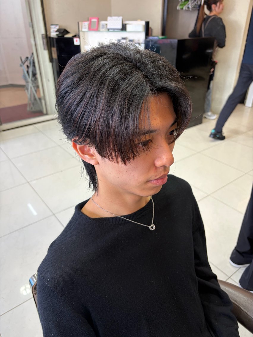 ショート パーマ メンズ メンズパーマ カット パーマ 💙メンズカット池袋 Manami💙のヘアスタイル