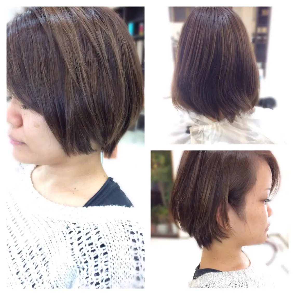 ショート ショートボブ ボブ ショートヘア いけだ ゆうのヘアスタイル