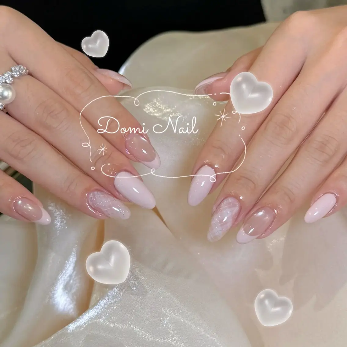 ネイル ピンク ハンドネイル Domi Nail Salonのネイルデザイン