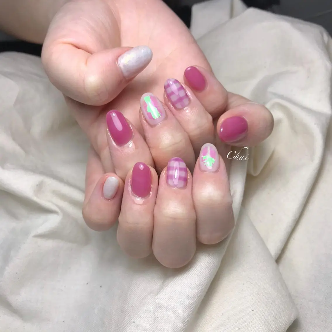 ネイル ハンドネイル chai nail _ai📍鶴橋/桃谷のネイルデザイン