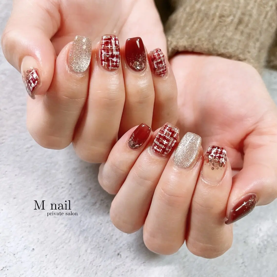 ネイル ハンドネイル M nailのネイルデザイン