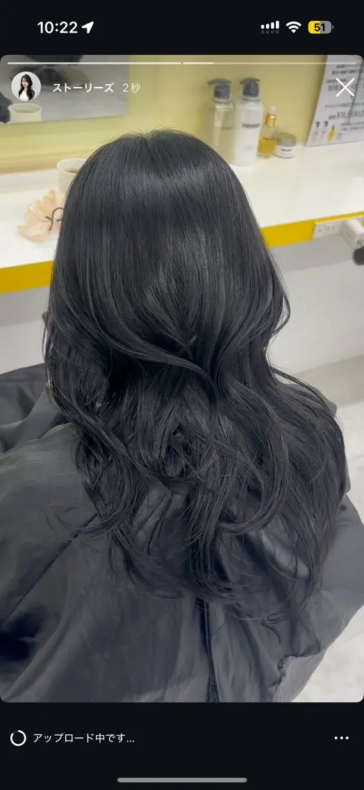 カラー 透明感🫧韓国 🫧hana🫧のヘアスタイル