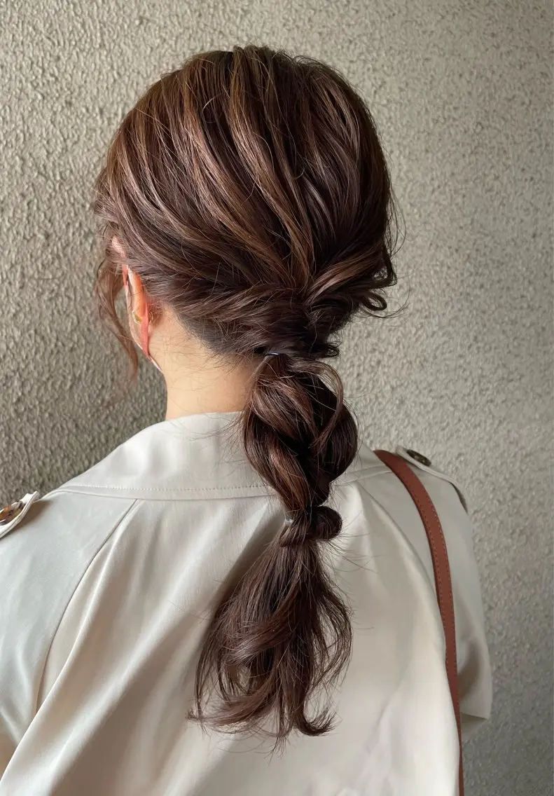 セミロング ヘアアレンジ サダハルカ |chouetteのヘアスタイル