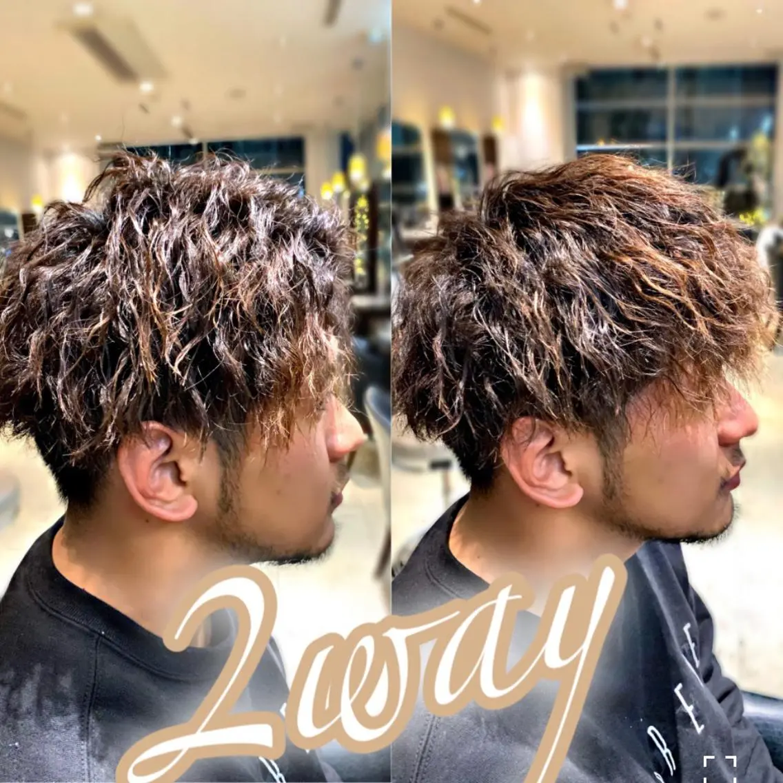 パーマ メンズ マッシュ メンズパーマ メンズツイストパーマ ツイストパーマ カット パーマ トリートメント メンズ専門 井藤 雅也のヘアスタイル