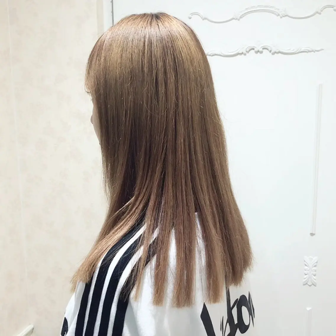 ロング アシスタント 菊池のヘアスタイル
