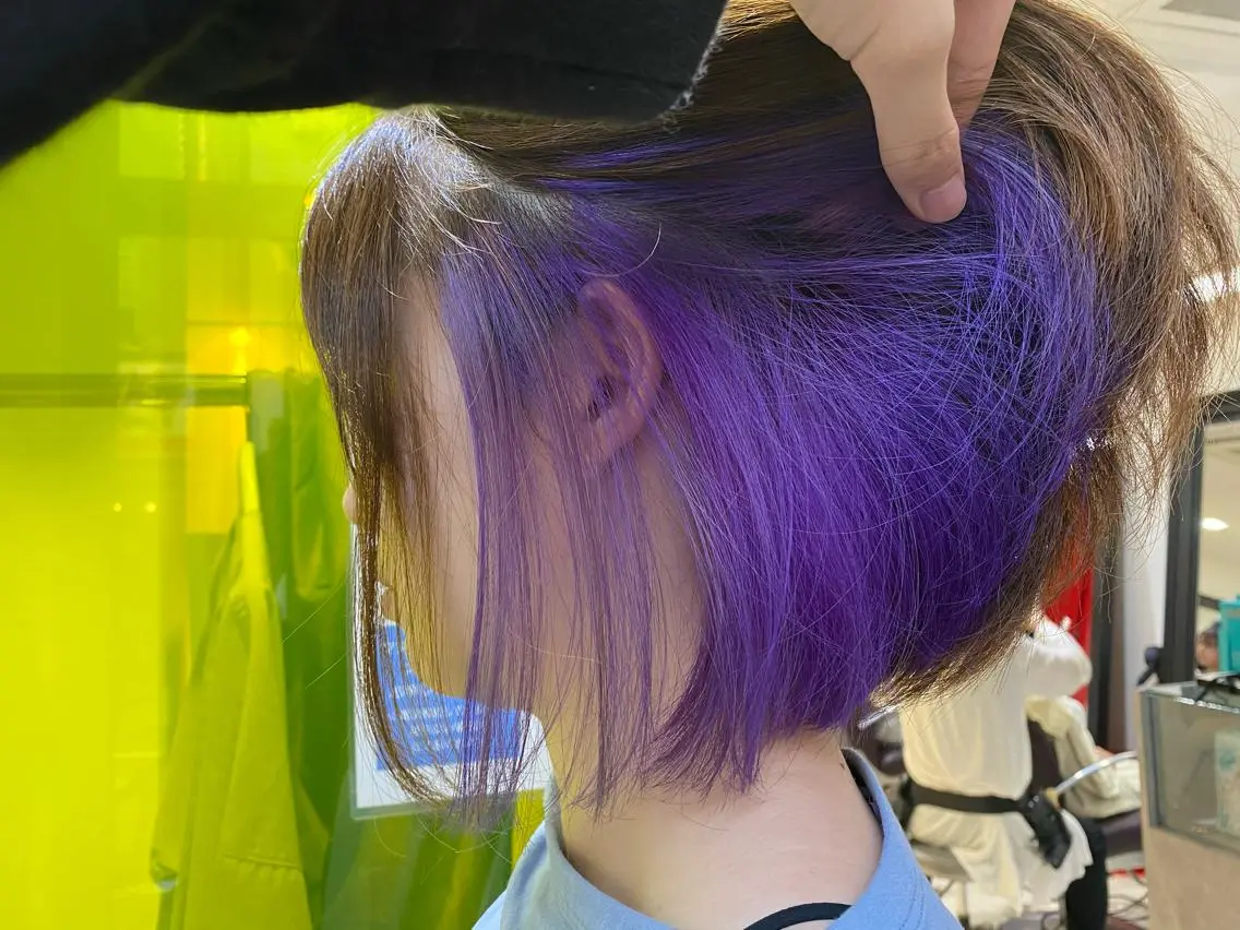 ショート カラー インナーカラー ショートヘア ハラユウタ 千歳船橋駅のヘアスタイル
