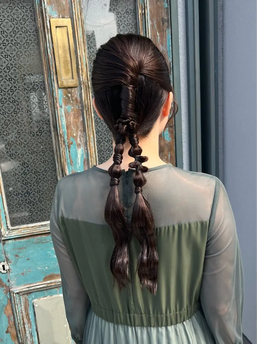 ロング ヘアアレンジ ヘアセット Orla 🌿chiekoの眉毛・アイブロウイメージ