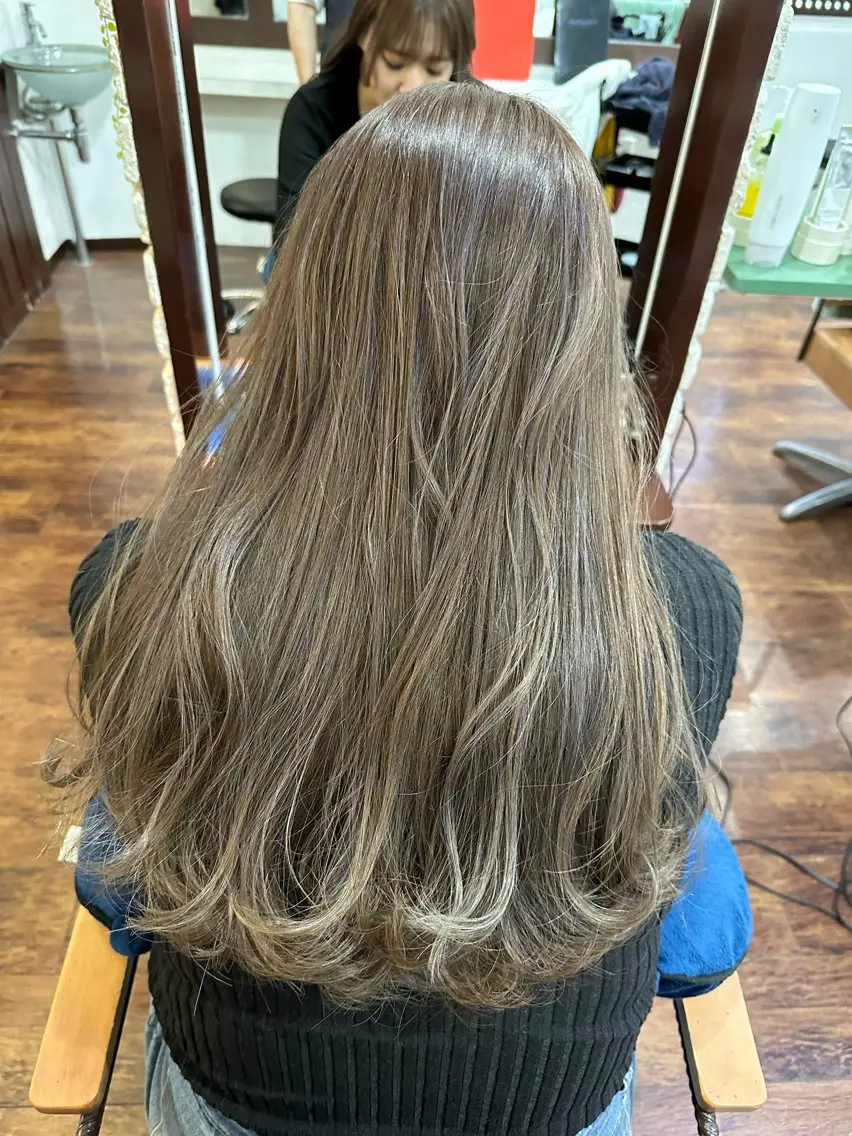 ロング ロング 山本 孝行のヘアスタイル
