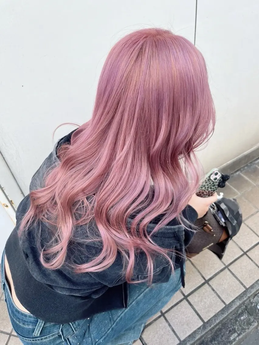 💗カット＋ブリーチカラー＋保湿トリートメント💗の写真