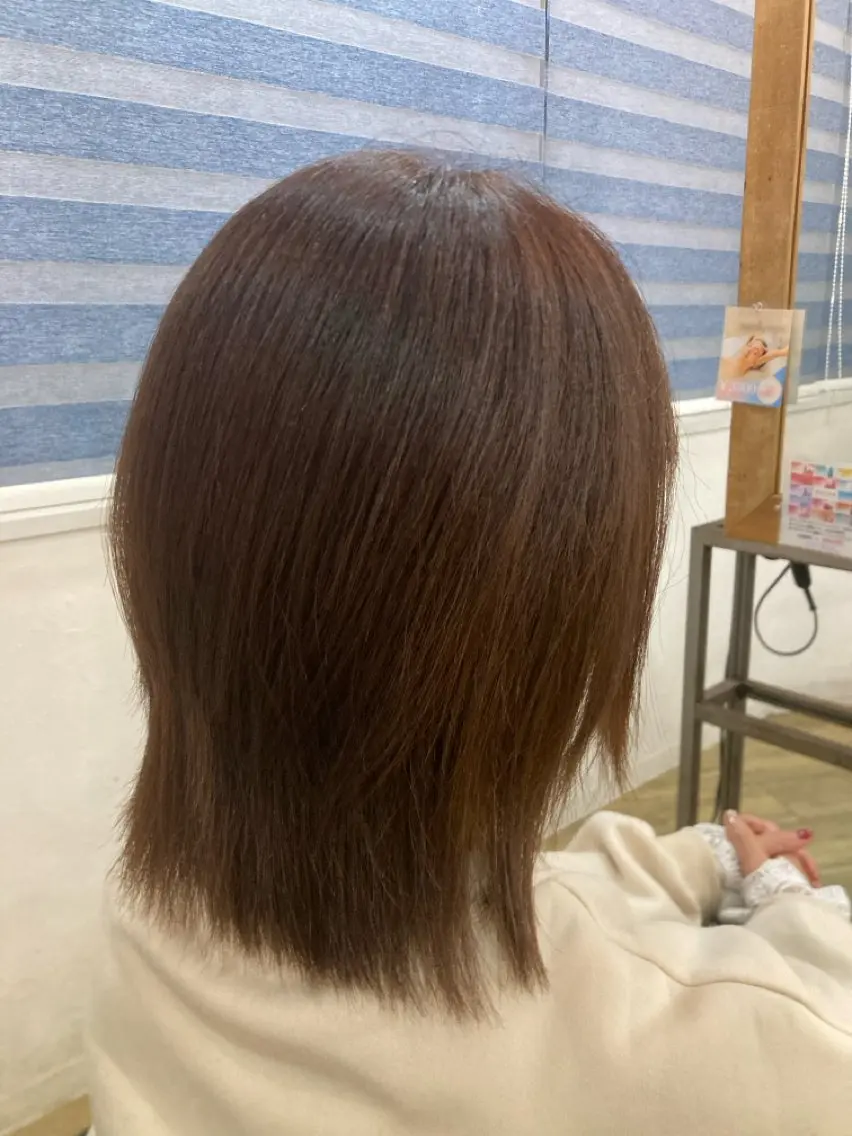 ミディアム カラー ✨️髪質改善✨️長嶋 美春のヘアスタイル