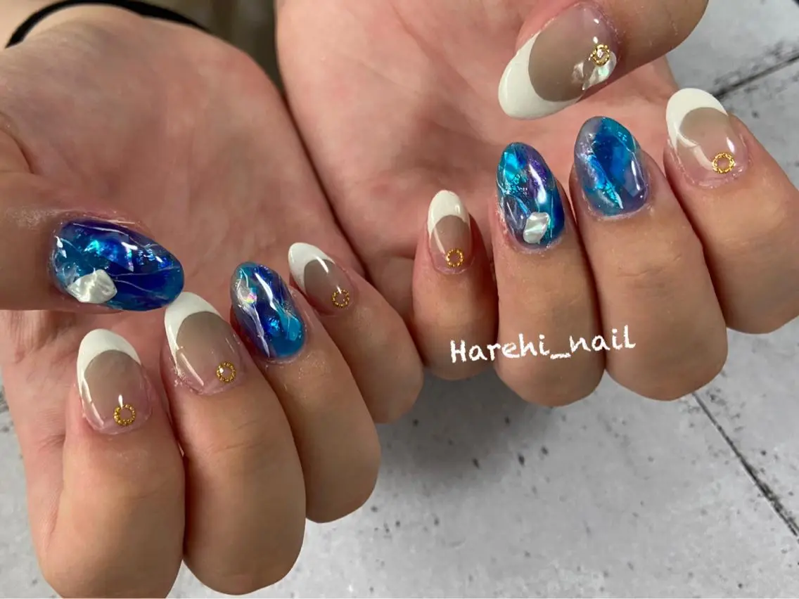 ネイル ハンドネイル Harehi_ nailのネイルデザイン