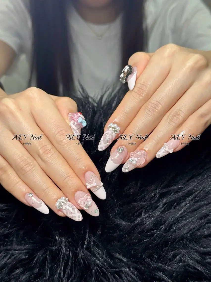 ネイル アートネイル ジェルネイル マグネットネイル ニュアンスネイル シンプルネイル ハンドネイル AiLy Nail 上野店のネイルデザイン