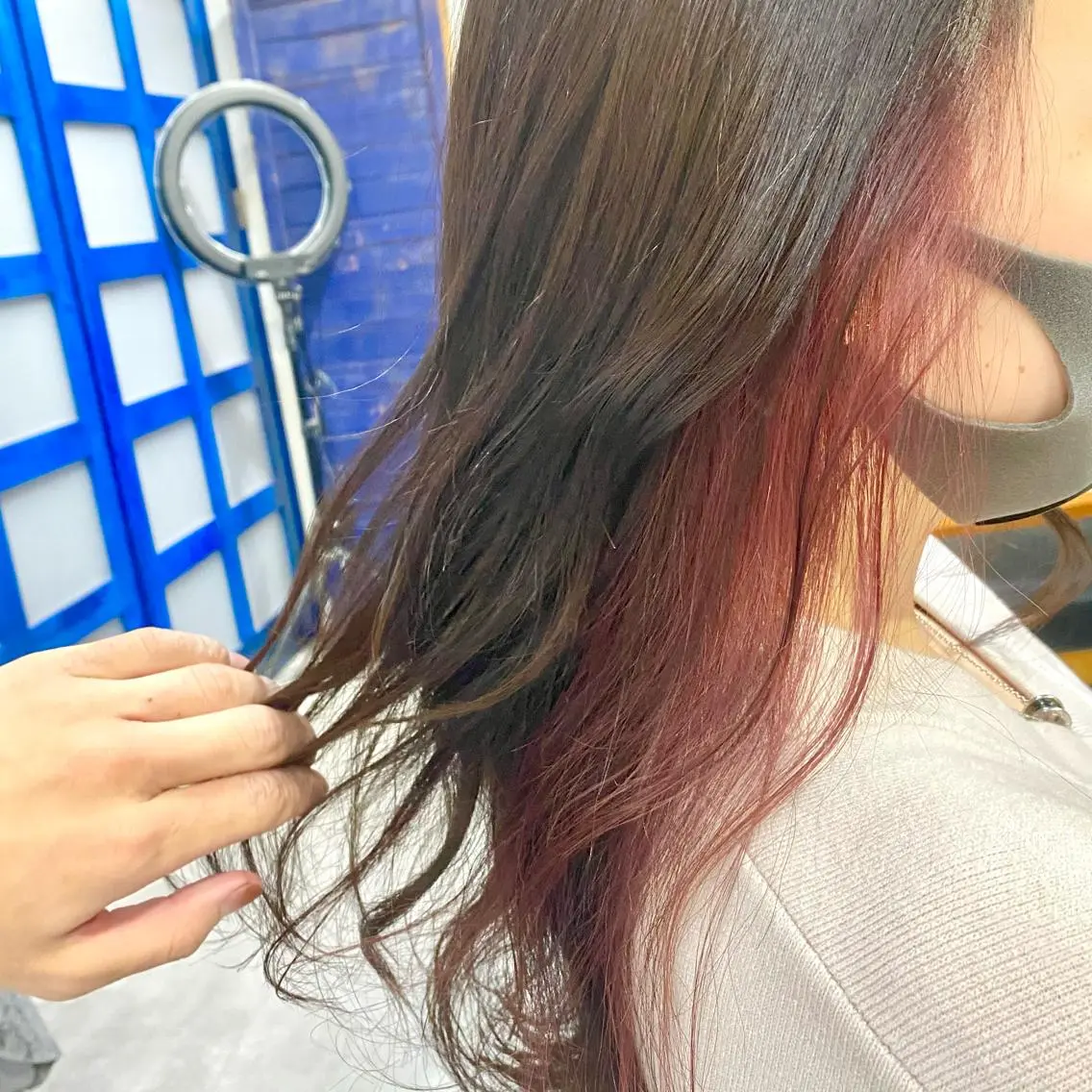 セミロング カット ヘアカラー トリートメント 🍃ボブ&ショート 特化🍃髪質改善🍃のヘアスタイル