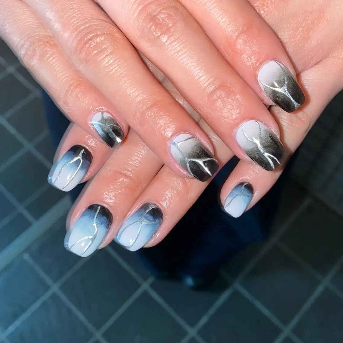 ネイル ハンドネイル フットネイル nano/きもかわ nail🐬🫧のネイルデザイン