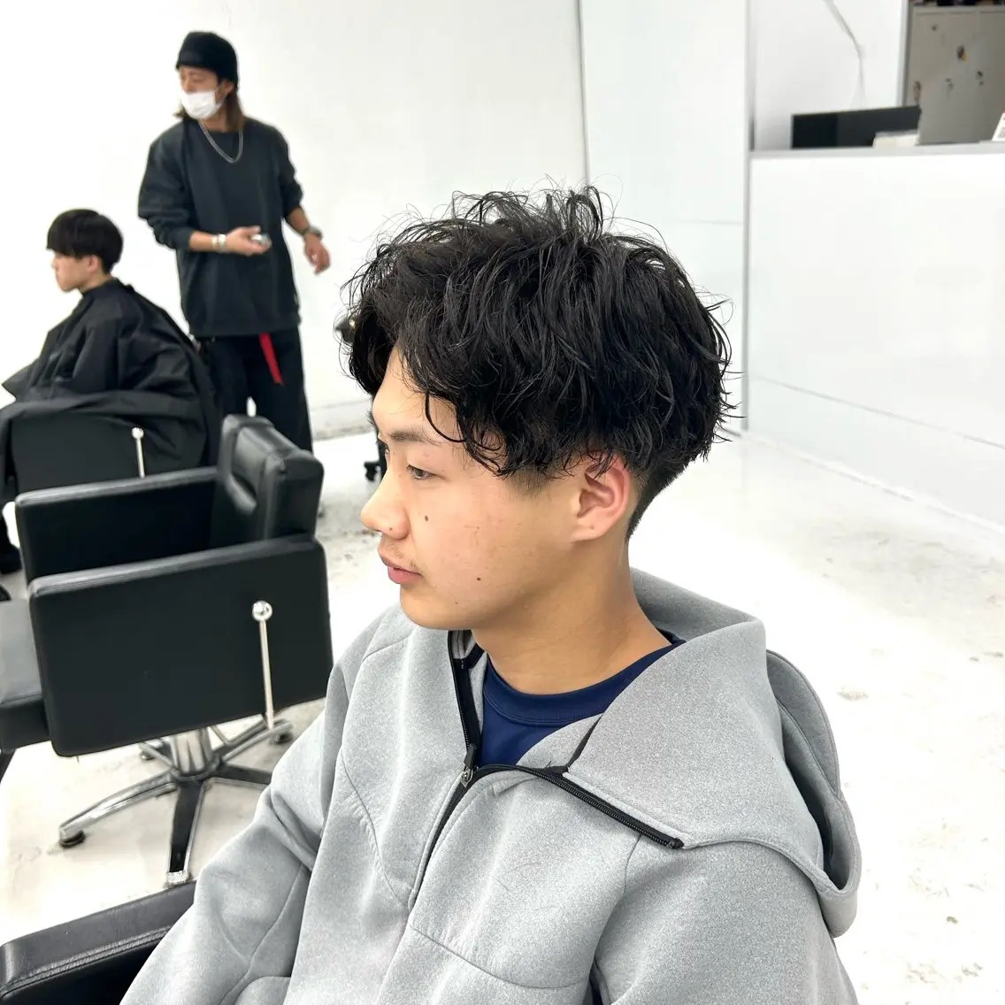 ショート パーマ メンズ メンズパーマ ツイストスパイラルパーマ スパイラルパーマ カット パーマ 【柏/メンズパーマ 特化】🍏網中勇喜のヘアスタイル