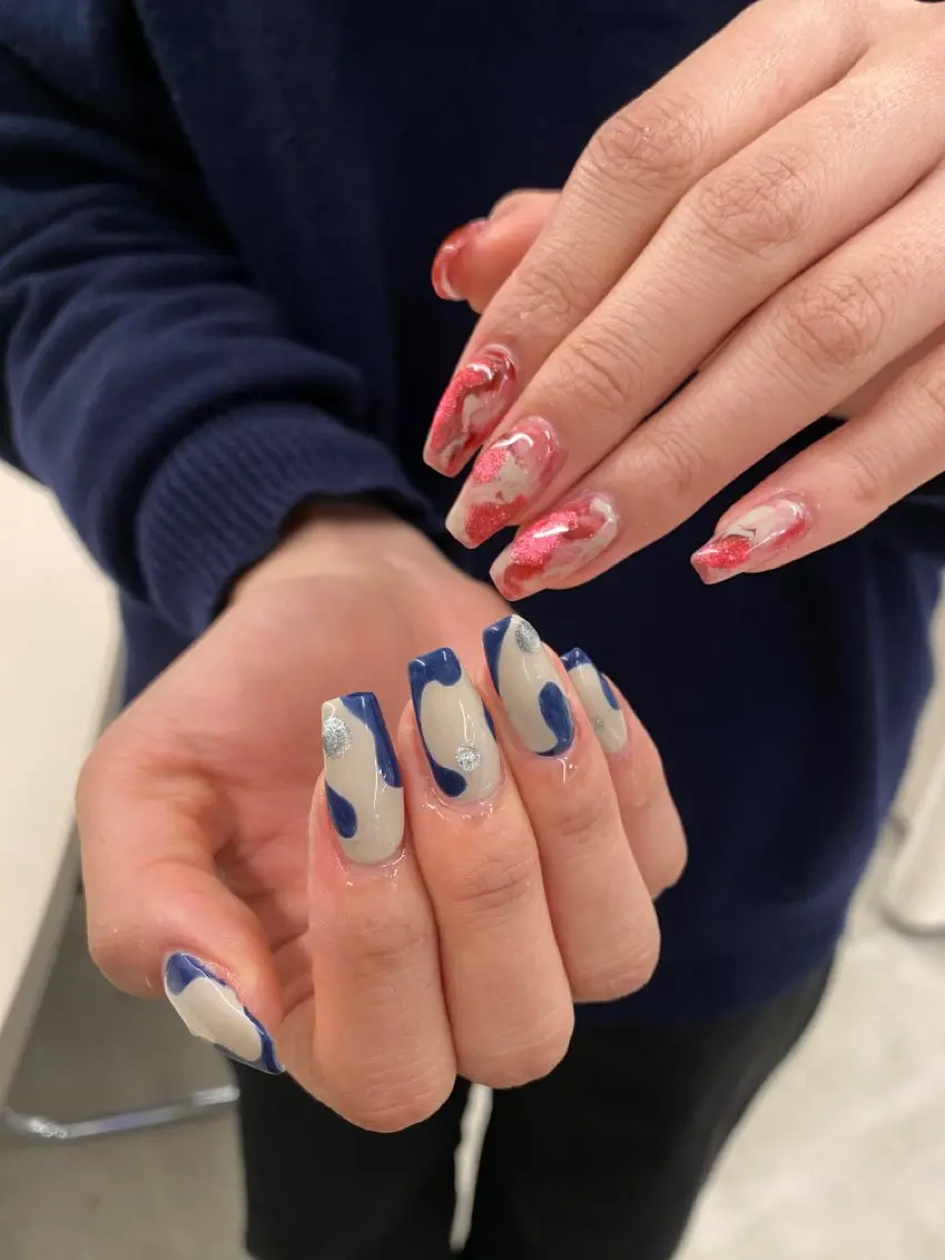 ネイル マグネットネイル ハンドネイル chika ／ nailのネイルデザイン