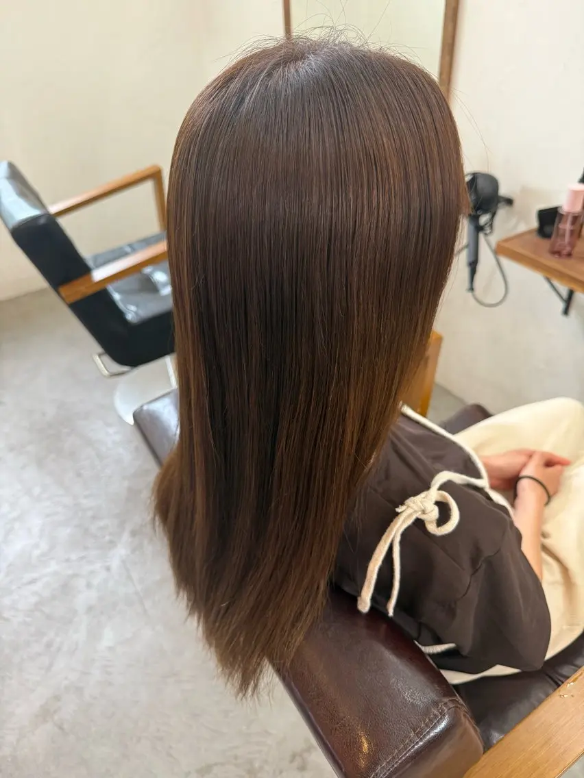 カラー ヘアカラー 透明感カラー/入野/ Ayakaのヘアスタイル