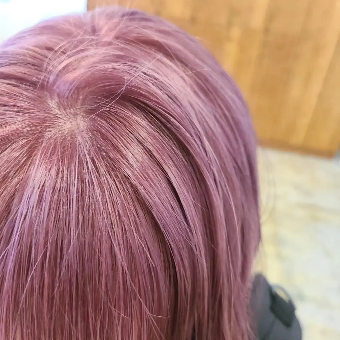 ショート カラー ピンクカラー Honoka👧🏼 ルーツ、グラデ特化のヘアスタイル