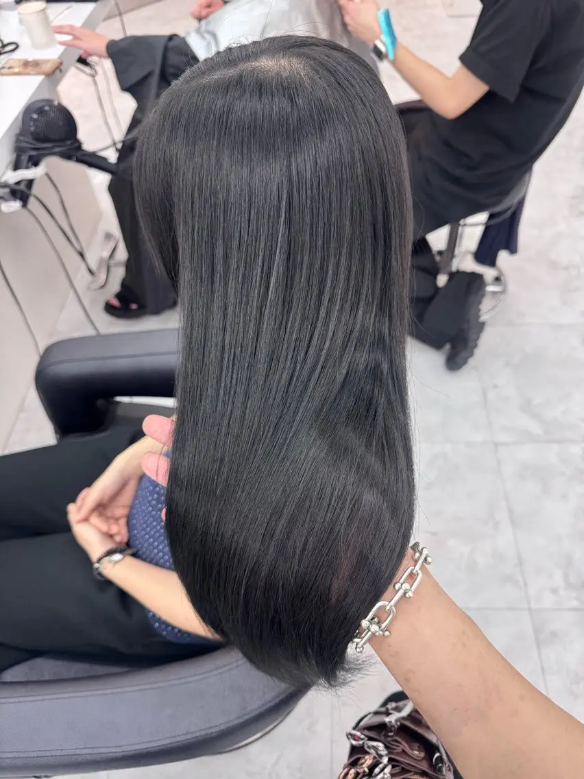 ロング カラー カット ヘアカラー 縮毛矯正 トリートメント 🪽天神/うる艶 /トレンドヘア🪽のヘアスタイル