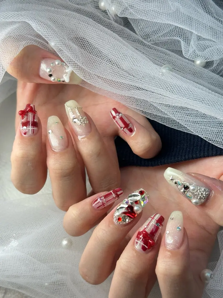 ネイル ハンドネイル Queennail 北堀江AYAのネイルデザイン