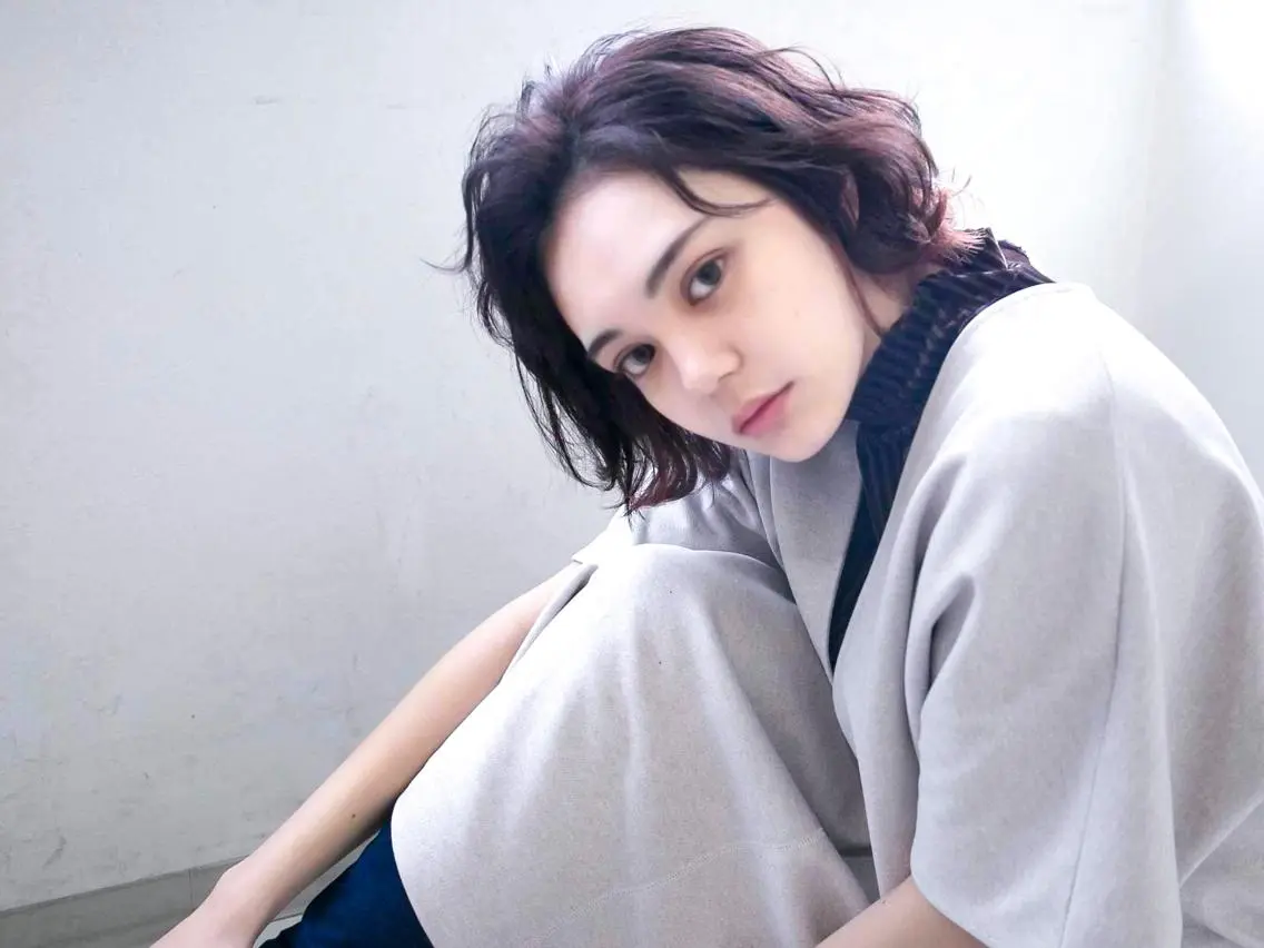 ショート ボブ 美髪矯正・レイヤー 倉友哉のヘアスタイル