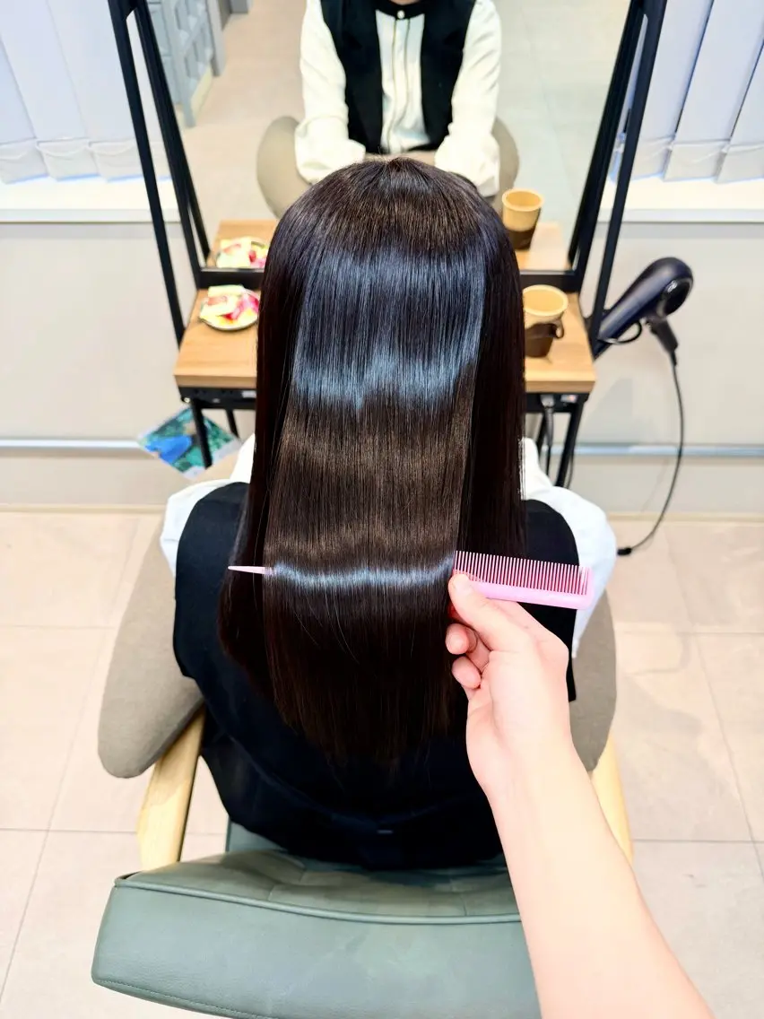ロング 縮毛矯正/髪質改善 /SATOKOのヘアスタイル