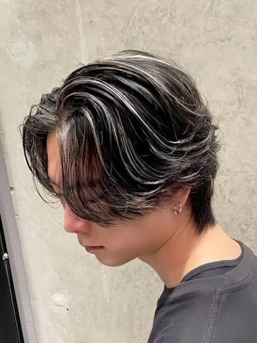 カラー ハイライトカラー ヘアカラー fifth/皆木 智仁のヘアスタイル