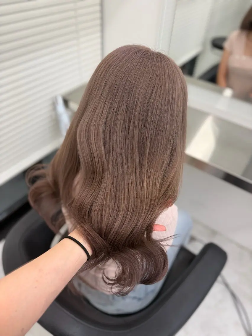ロング カラー ヘアアレンジ ヘアカラー トリートメント ヘアセット 透明感カラー🎀艶髪 Anju/渋谷🎀のヘアスタイル