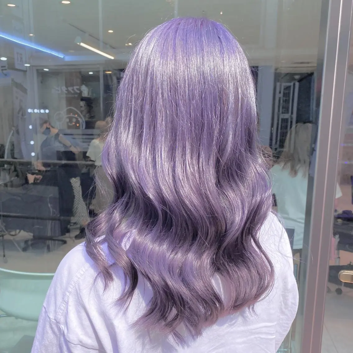 ロング カラー ヘアアレンジ メンズ キッズ ブリーチの髪様 MASATOのヘアスタイル