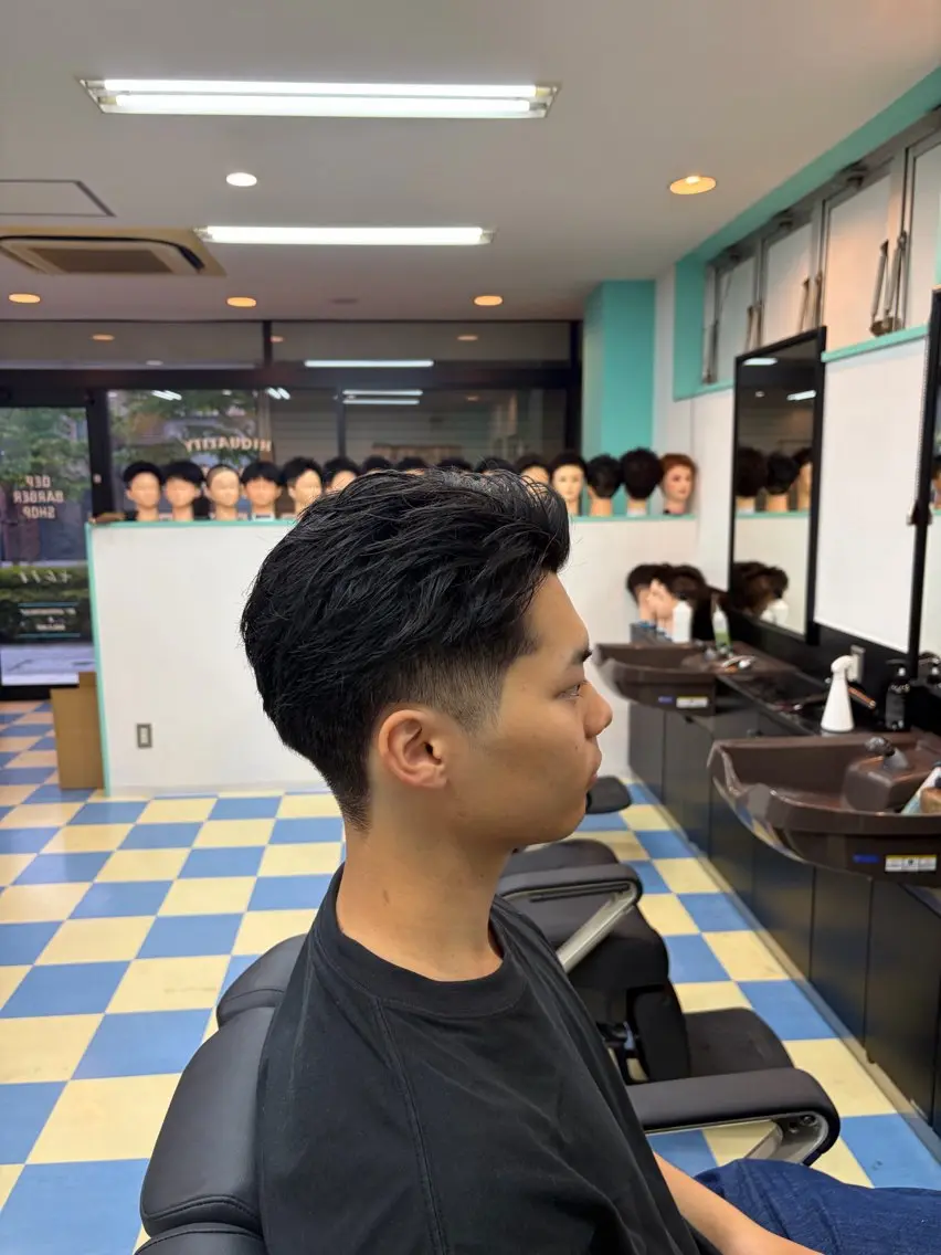 ミディアム メンズカットの天才 脩弥のヘアスタイル
