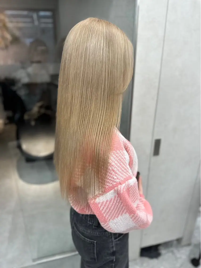 ロング ヘアカラー 🪽ショウヤ🪽 /ブリなしダブル🌟のヘアスタイル