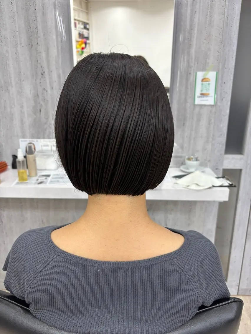 ショート カット 縮毛矯正 Gardenhair 小笠原 篤矢のヘアスタイル