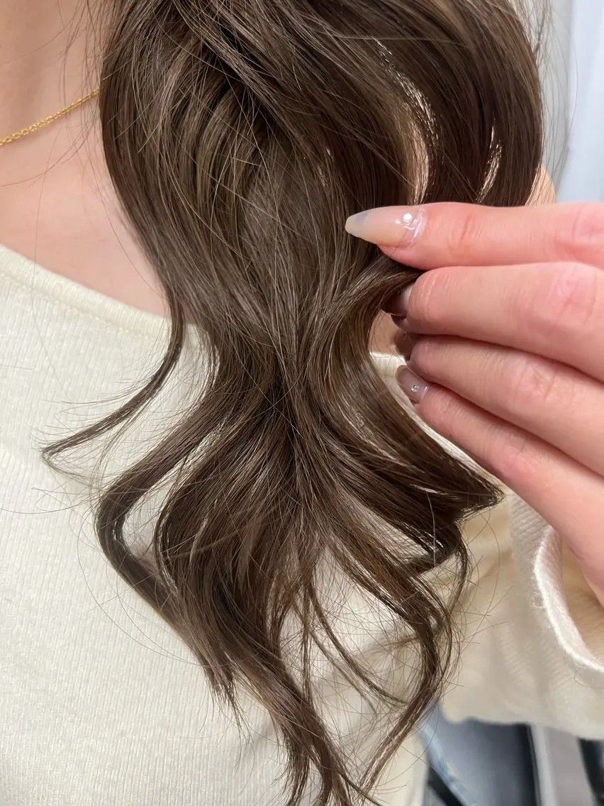 似合わせカット✂️+透明感カラー🎨+BYKARTE4️⃣stepTR 【魔法のマイクロバブル&プチマッサージ付き🫧】の写真