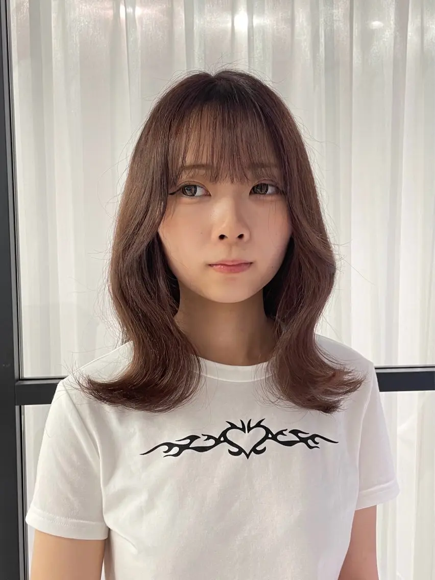 ミディアム カラー 菜々🦖新宿 men's特化のヘアスタイル