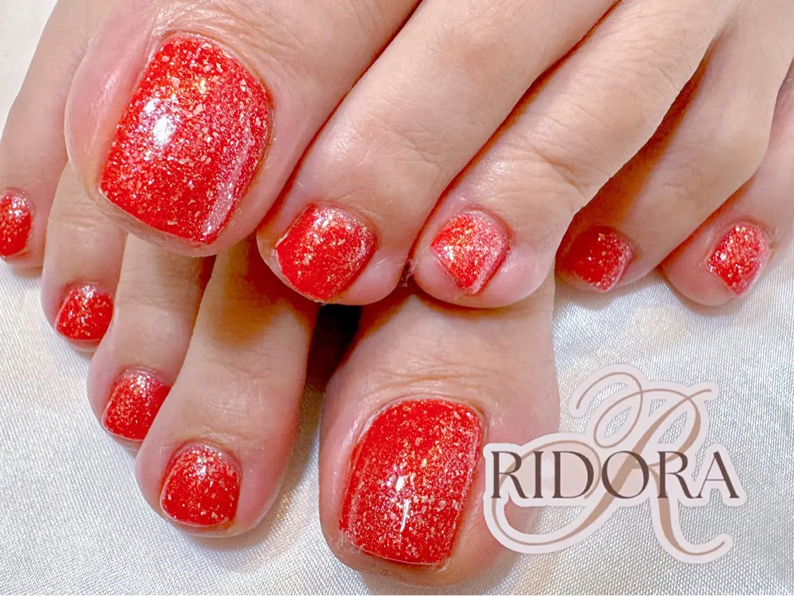 ネイル フットネイル RIDORA nailのネイルデザイン